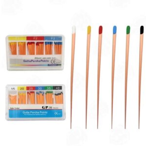 endodontic gutta percha points taper .06 mixed sizes