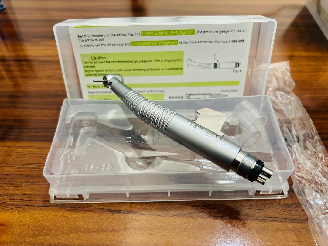 High-speed dental handpiece available from Apex Dental Shop Tanzania